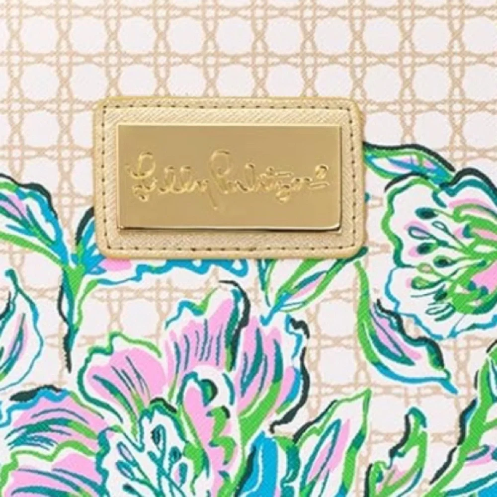 LILLY PULITZER Laptop Case Floral Tech Sleeve Set Zipper Pouch Chick Magnet NWT